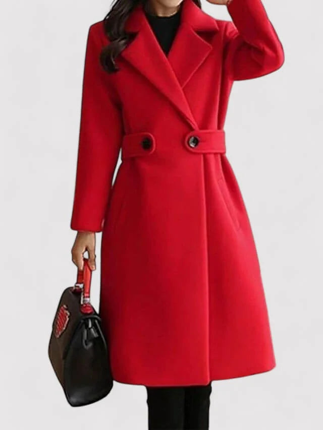 Beatrice | Women's Elegant Belted Winter Coat