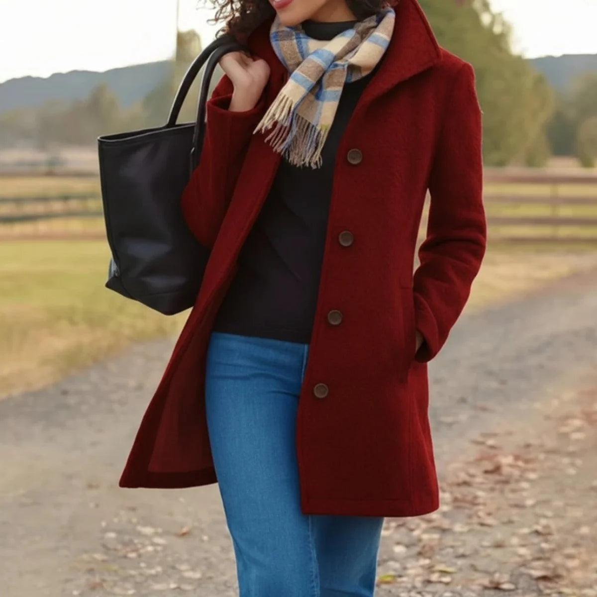 Emma | Women's Winter Coat Green