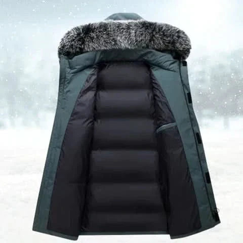 Jacob | Men's Waterproof Parka Black Winter Jacket
