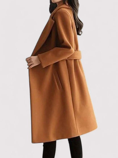 Beatrice | Women's Elegant Belted Winter Coat