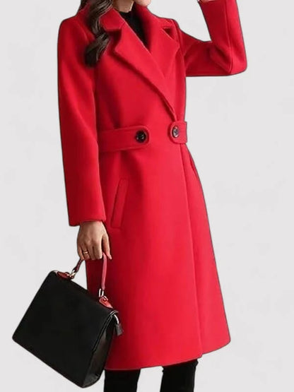 Beatrice | Women's Elegant Belted Winter Coat
