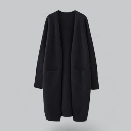 Clara | Women's Long Open Front Cardigan