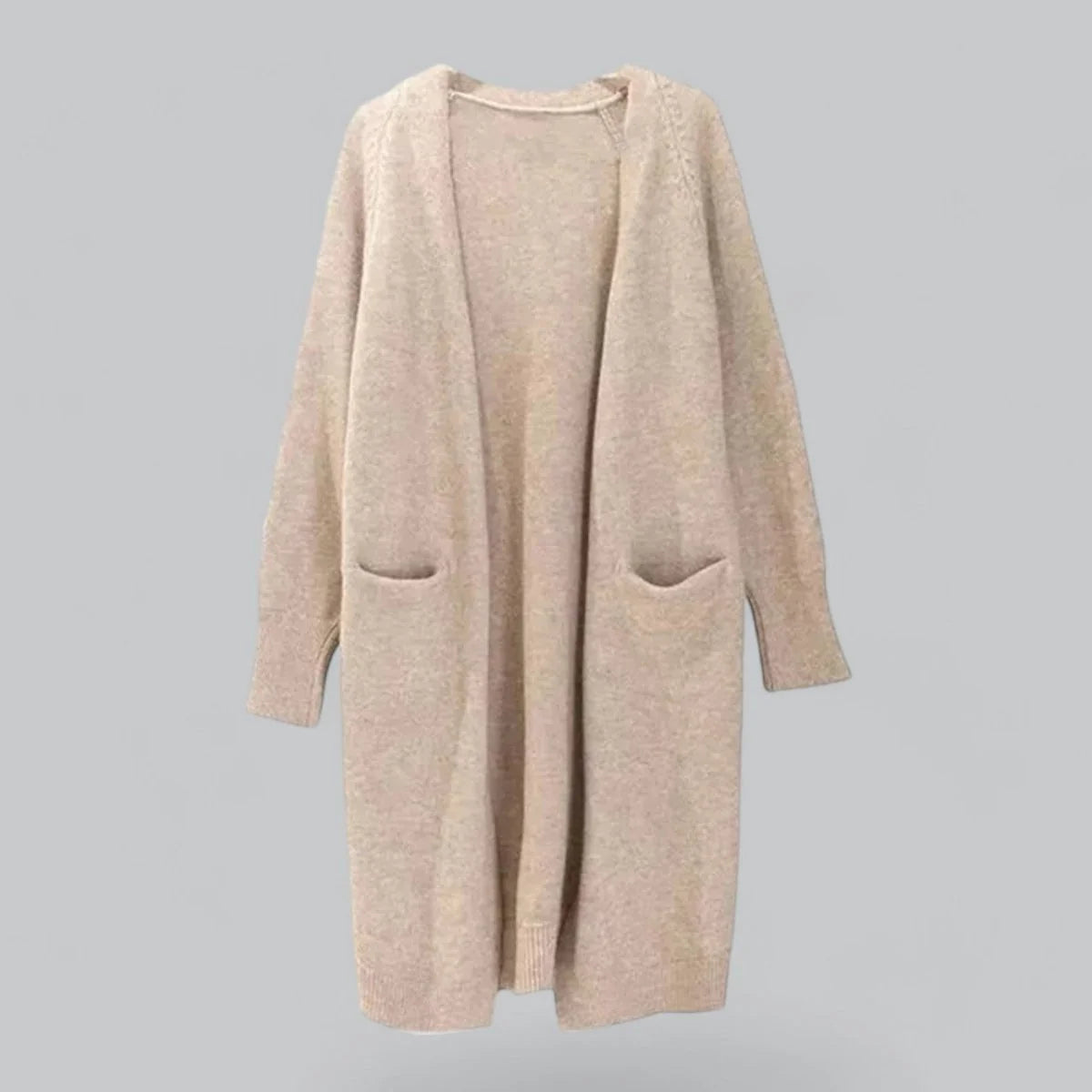 Clara | Women's Long Open Front Cardigan