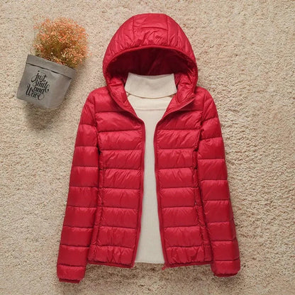 Eleanor | Women's Lightweight Packable Hooded Quilted Jacket