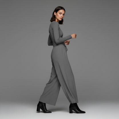 Elegant Leisure Trousers | Women's Comfortable Pants
