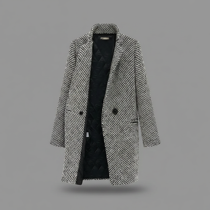 Elegant Wool Coat | Women's Long Winter Outerwear
