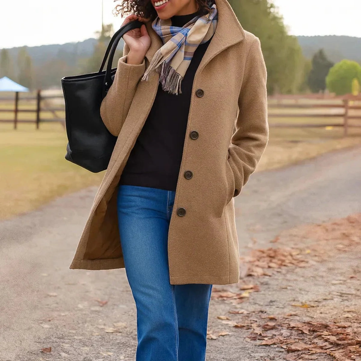 Emma | Women's Winter Coat Green