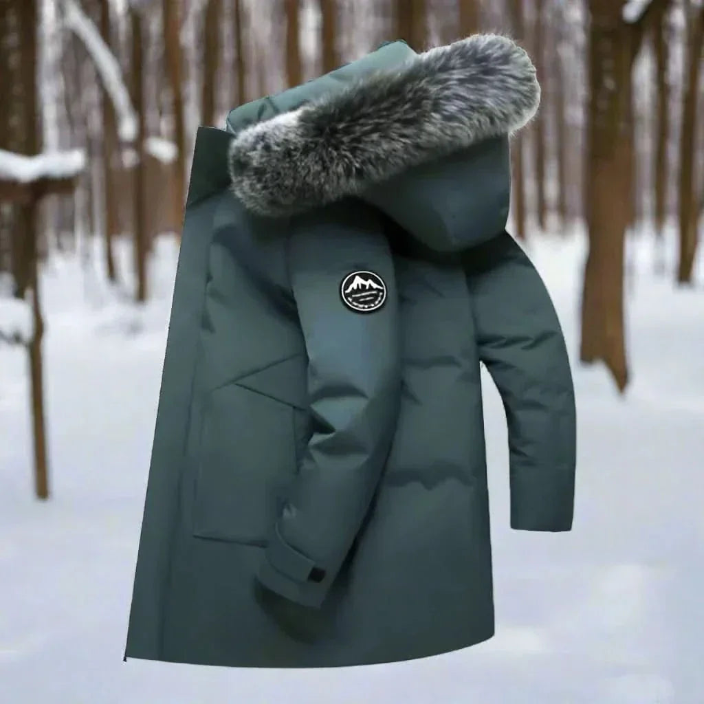 Jacob | Men's Waterproof Parka Black Winter Jacket
