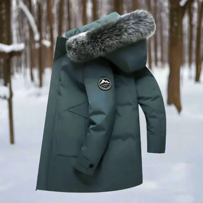 Jacob | Men's Waterproof Parka Black Winter Jacket