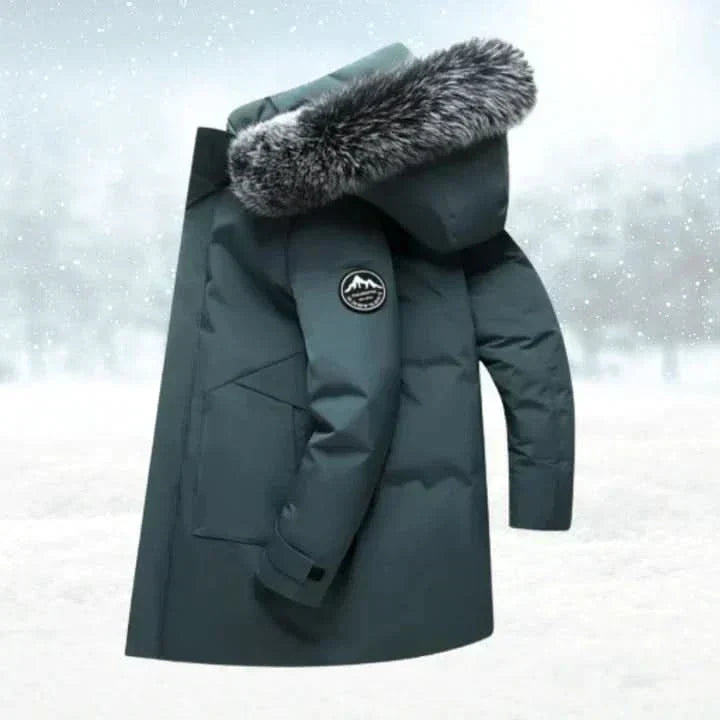 Jacob | Men's Waterproof Parka Black Winter Jacket