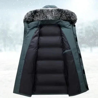 Jacob | Men's Waterproof Parka Black Winter Jacket