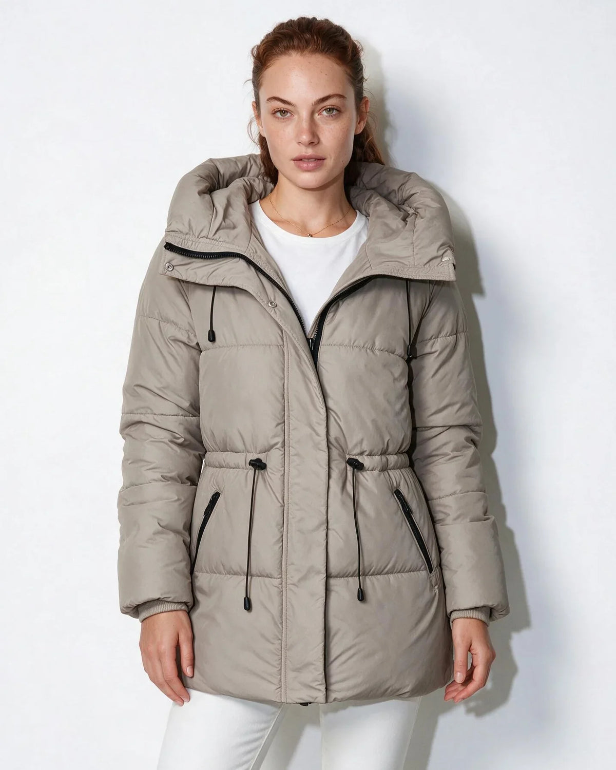Hannah | Women's Relaxed Fit Hooded Puffer Jacket
