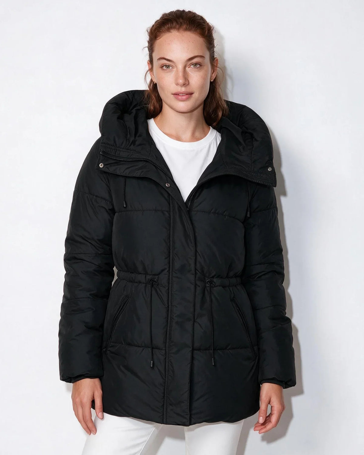 Hannah | Women's Relaxed Fit Hooded Puffer Jacket