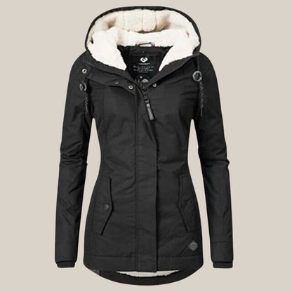 Harper | Women's Black Puffer Jacket Quilted