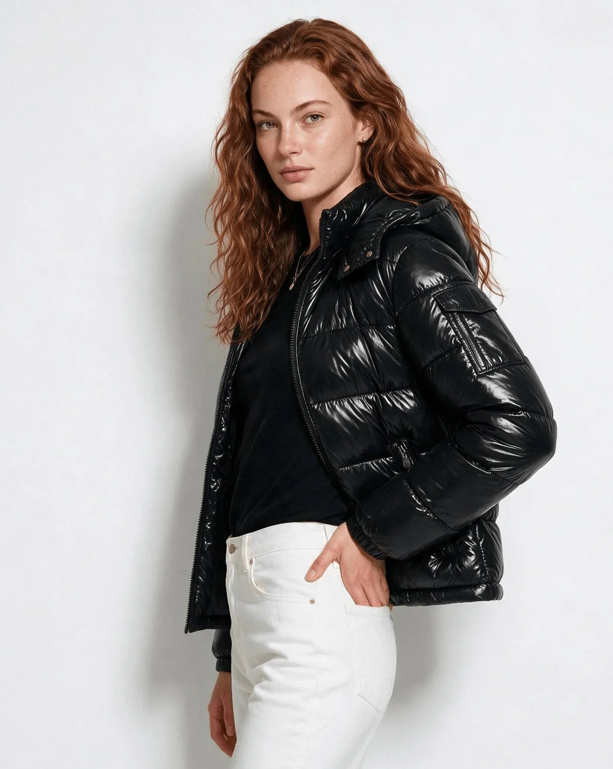 Harper | Women's Cozy Quilted Hooded Puffer Jacket