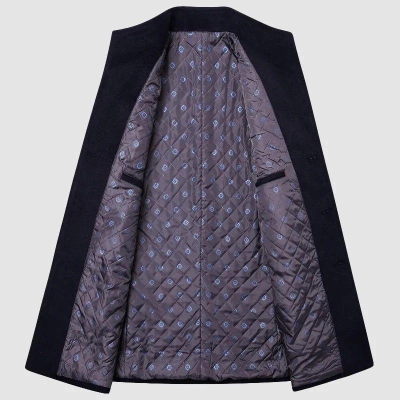 Henrik | Men's Tailored Classic Three-Button Winter Coat