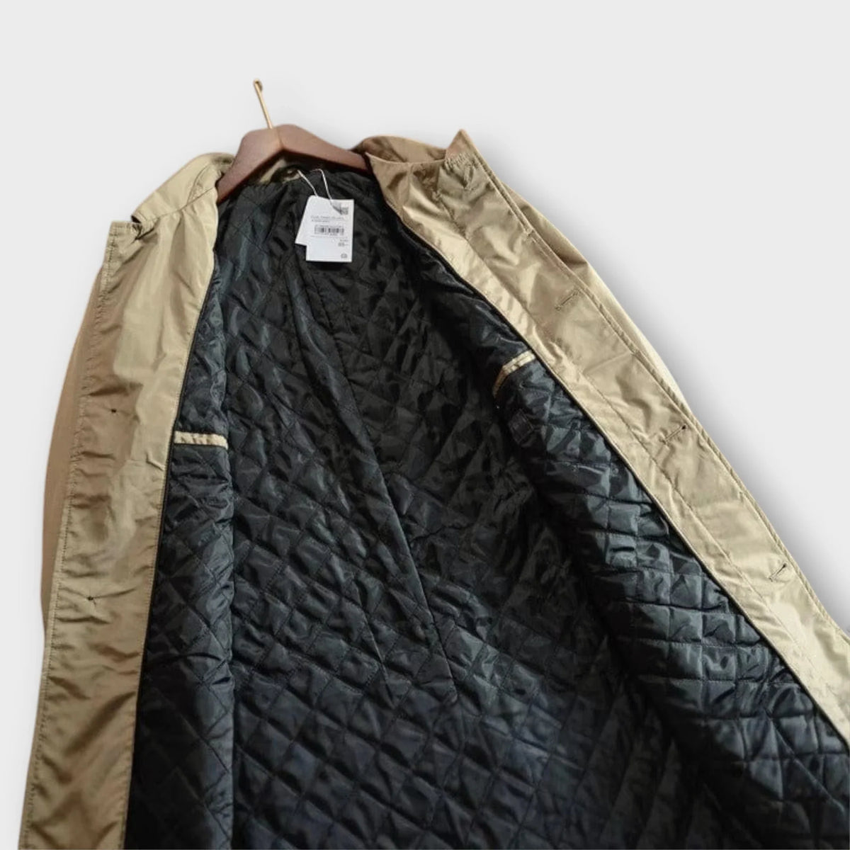 Lucas | Men's Water-Resistant Quilted Long Winter Coat