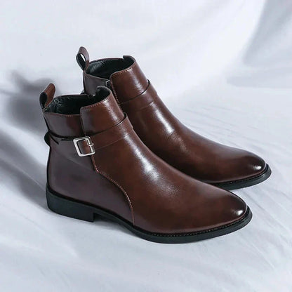 Men's Classic Side Zipper Chelsea Boots