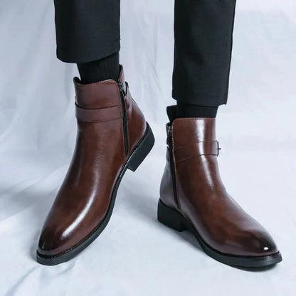 Men's Classic Side Zipper Chelsea Boots