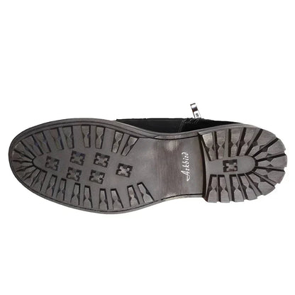 Men's Rugged Side Zipper Casual Boots