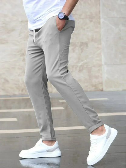 Men's Slim Fit Stretch Business Trousers