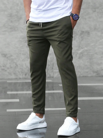 Men's Slim Fit Stretch Business Trousers