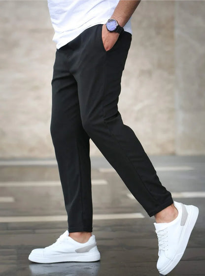 Men's Slim Fit Stretch Business Trousers