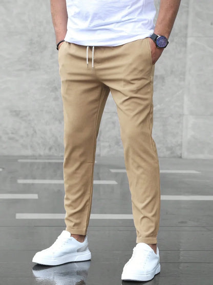 Men's Slim Fit Stretch Business Trousers