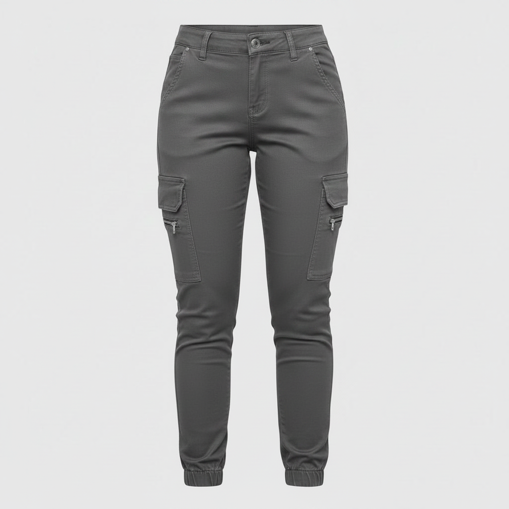 Modern Black Cargo Pants for Women | Stylish Urban Trousers