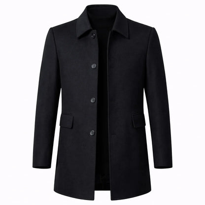 Oliver | Men's Tailored Mid-Length Winter Overcoat