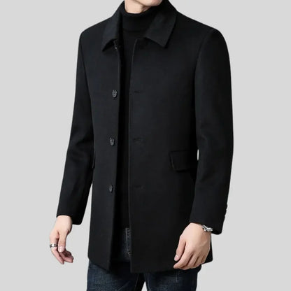 Oliver | Men's Tailored Mid-Length Winter Overcoat