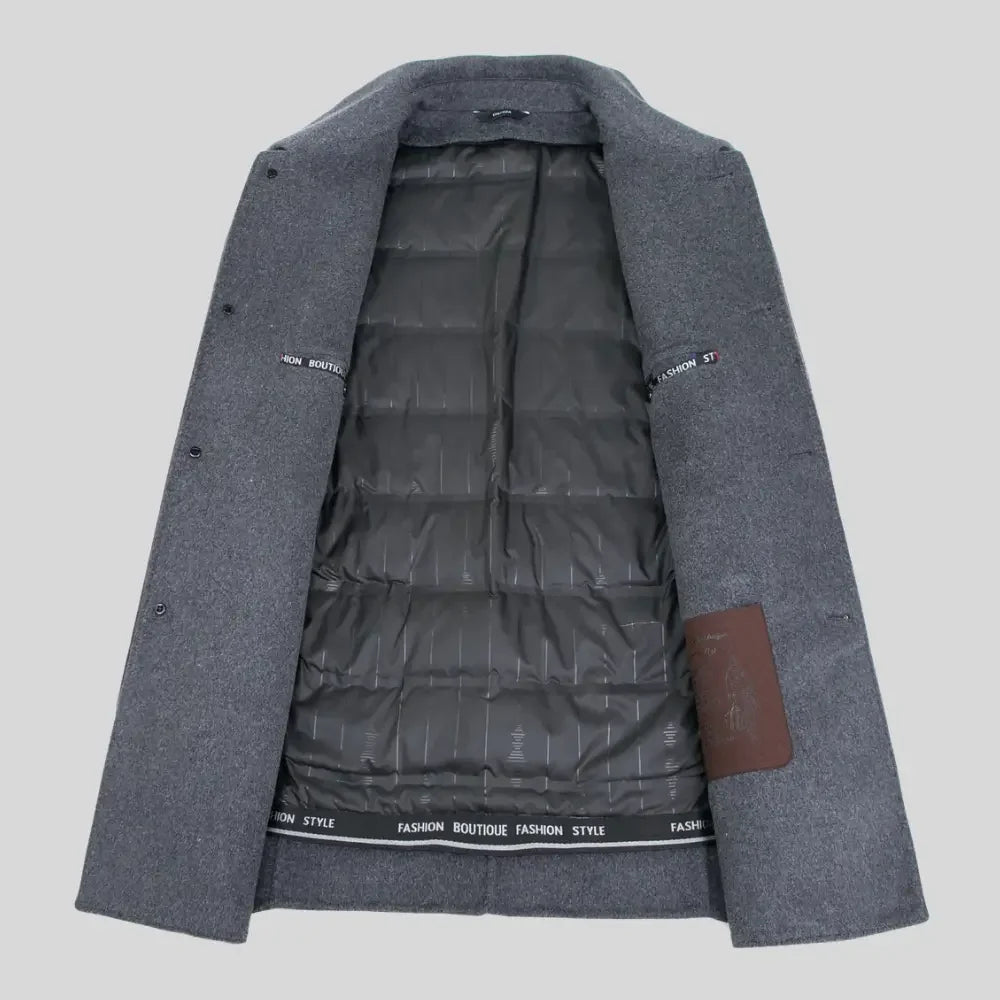 Oliver | Men's Tailored Overcoat