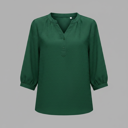 Silk Patchwork Blouse | Women's Summer Top