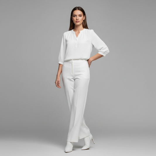 Silk Patchwork Blouse | Women's Summer Top