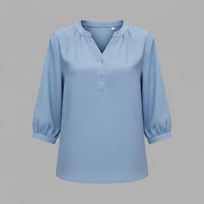 Silk Patchwork Blouse | Women's Summer Top