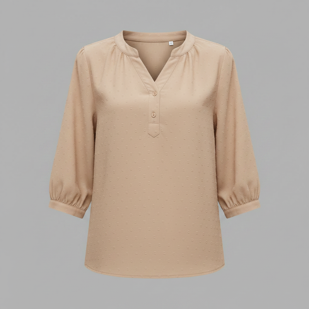 Silk Patchwork Blouse | Women's Summer Top