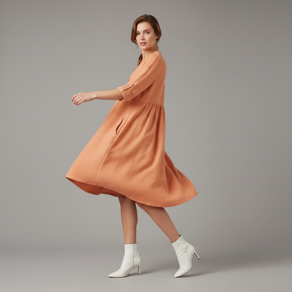 Tina | Women's Plus Size Summer Maxi Dress