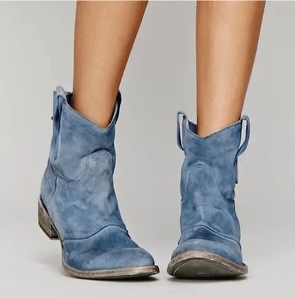 Women's Classic Pointed Toe Cowgirl Boots