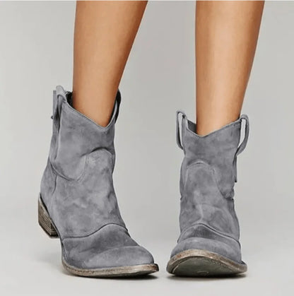 Women's Classic Pointed Toe Cowgirl Boots