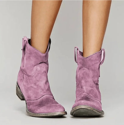 Women's Classic Pointed Toe Cowgirl Boots