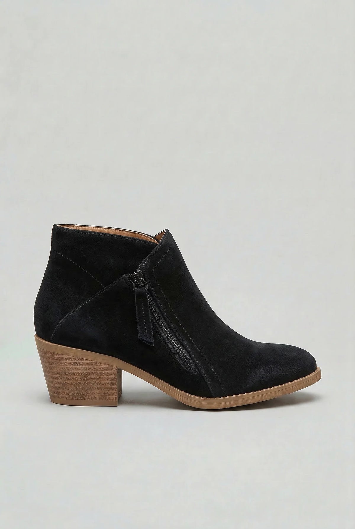 Women's Elegant Structured Block Heel Ankle Boots
