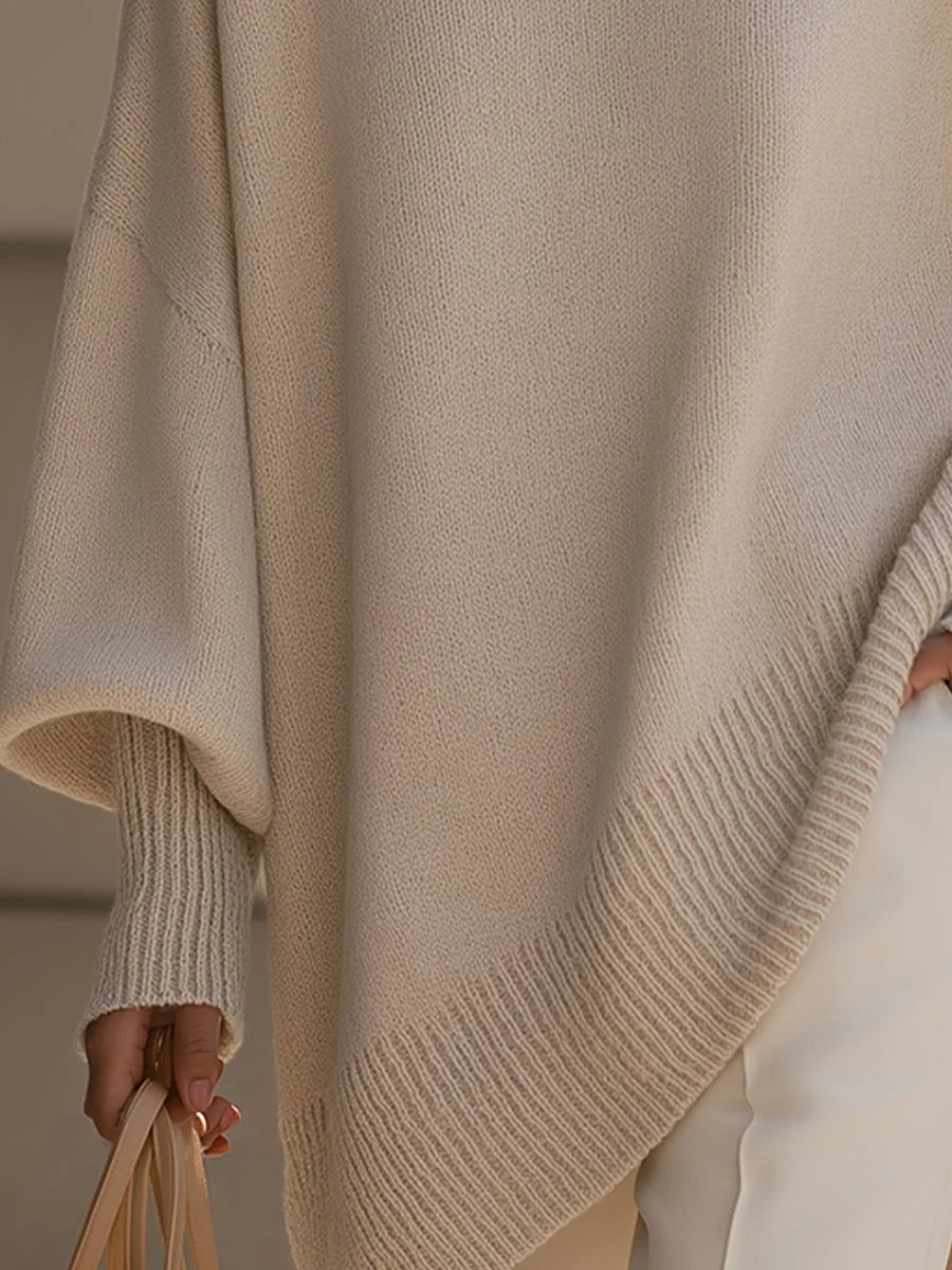 Women's Relaxed Oversized Ribbed Pullover